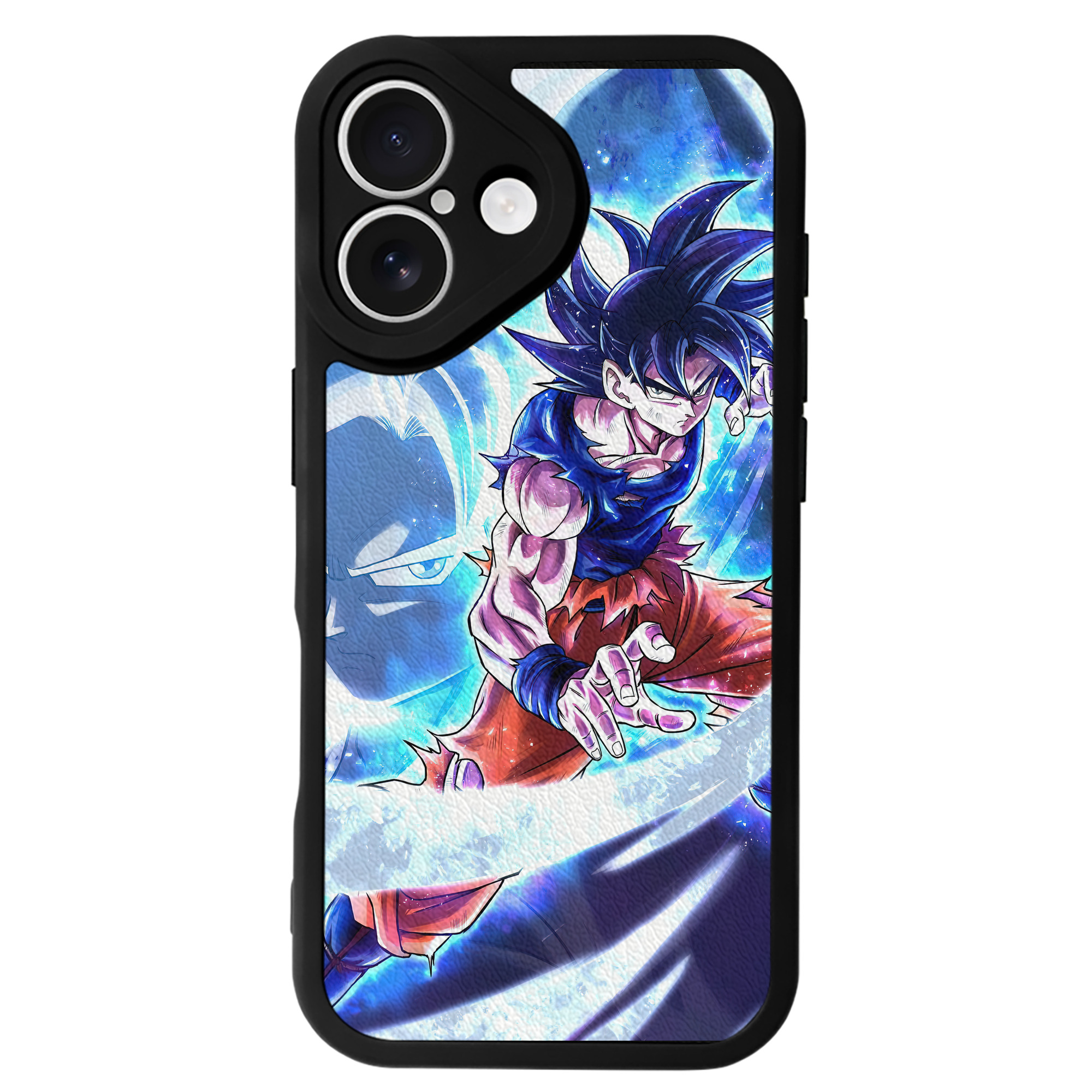 （画像用） ドラゴンボール DRAGON BALL 【iPhone 16シリーズ対応】シリコンスマホケース（レザー調） 材質：シリコン